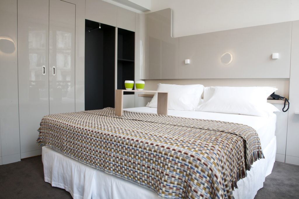 Hotel Le Marcel Paris Gare De L'Est Rum bild